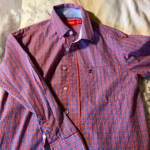 IZOD Boys Medium long sleeve button down